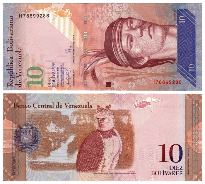 Venezuela - 10 Bolivares 2007 UNC
