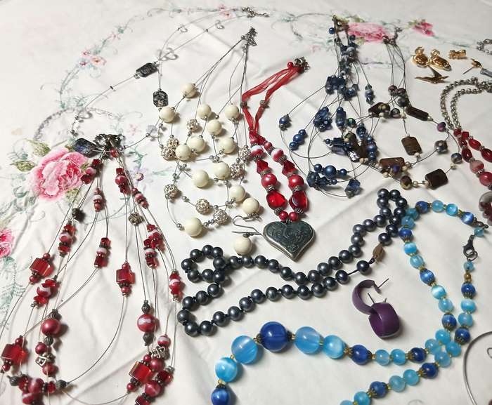Job Lot: Eclectic Vintage Costume Jewellery Collection