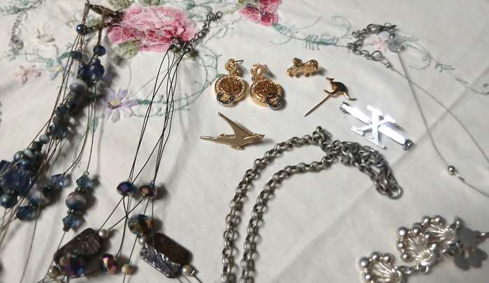 Job Lot: Eclectic Vintage Costume Jewellery Collection