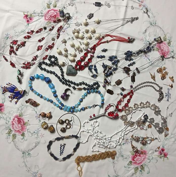 Job Lot: Eclectic Vintage Costume Jewellery Collection