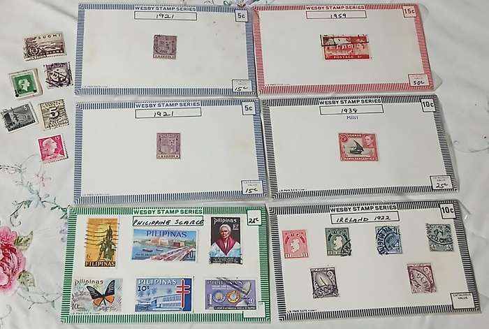 Extensive International Vintage Postage Stamp Collection  Mixed Lot