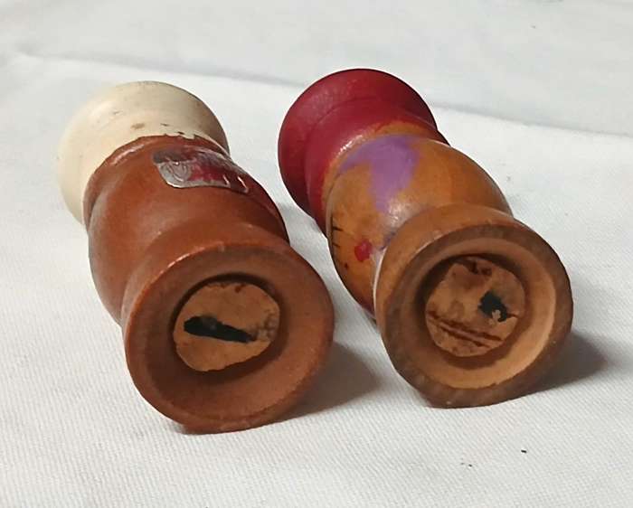 Charming Vintage Wooden Salt & Pepper Shakers - 1960s/70s Japanese Craft