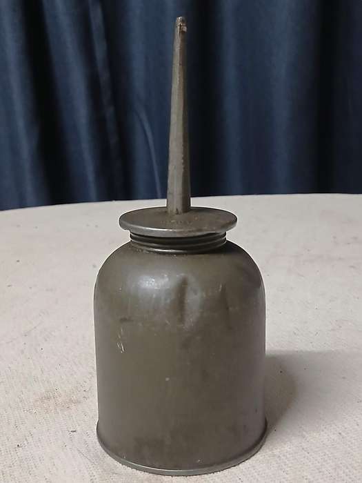 Vintage "Made in Canada" Metal Oil Can  Rustic Industrial Charm for Collectors