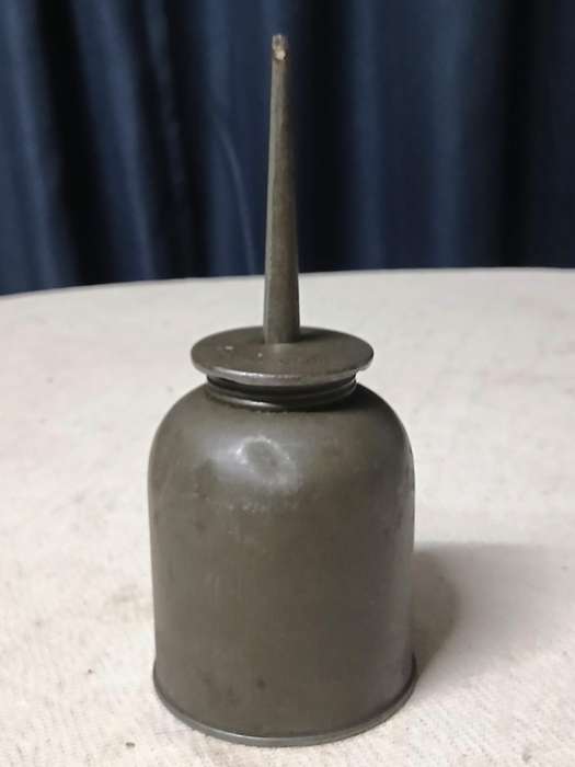 Vintage "Made in Canada" Metal Oil Can  Rustic Industrial Charm for Collectors