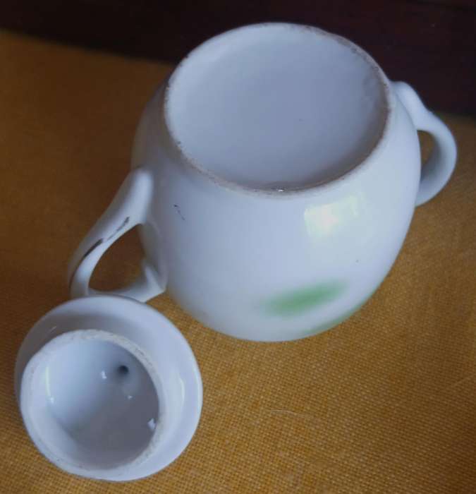 Exquisite Vintage Japanese Kutani Tea Set with Lithophane Geisha