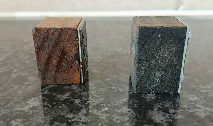 Antique Art Nouveau Letterpress Blocks | Ornate K & D Pair