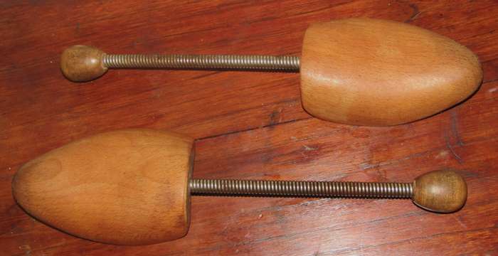 Vintage British-Made Wooden Shoe Stretcher