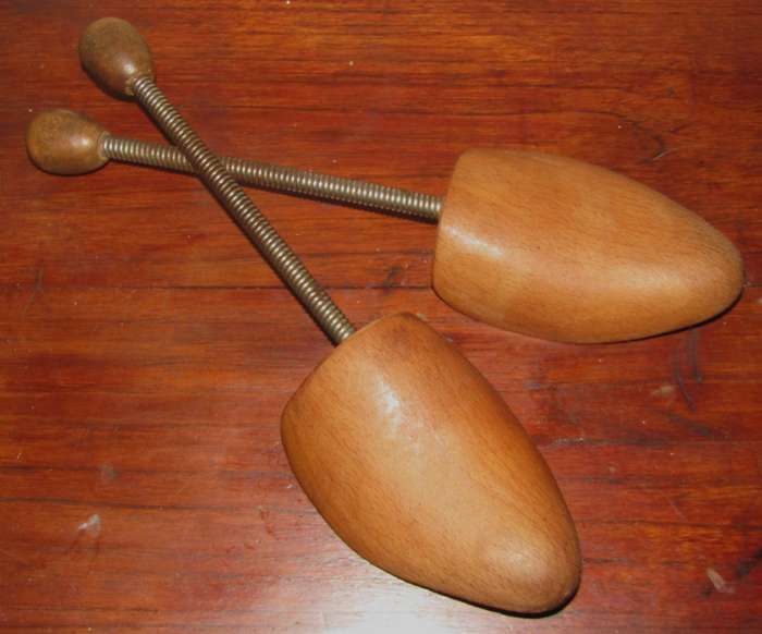 Vintage British-Made Wooden Shoe Stretcher