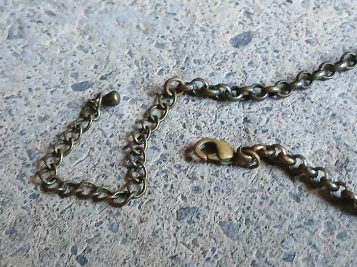 Vintage Plique-à-Jour Necklace | Victorian Revival with Gilt Metal, Enamel & Glass Beads