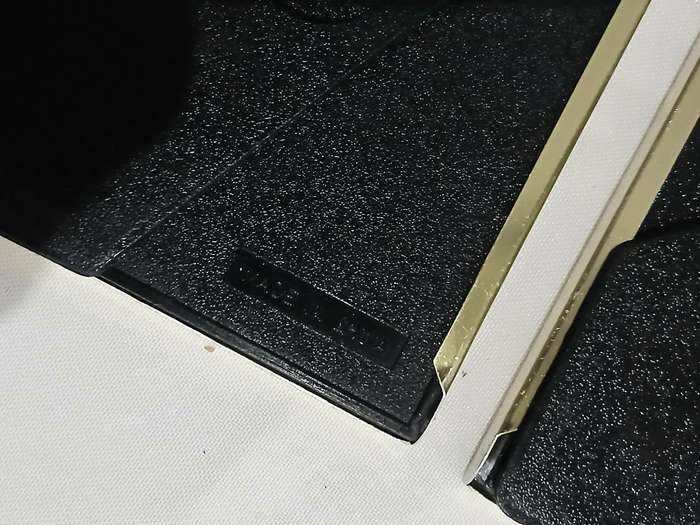 Set of 3 Retro Picture Frames | 1970s Gold-Tone Metal | Two Red Rectangular & One Black Oval