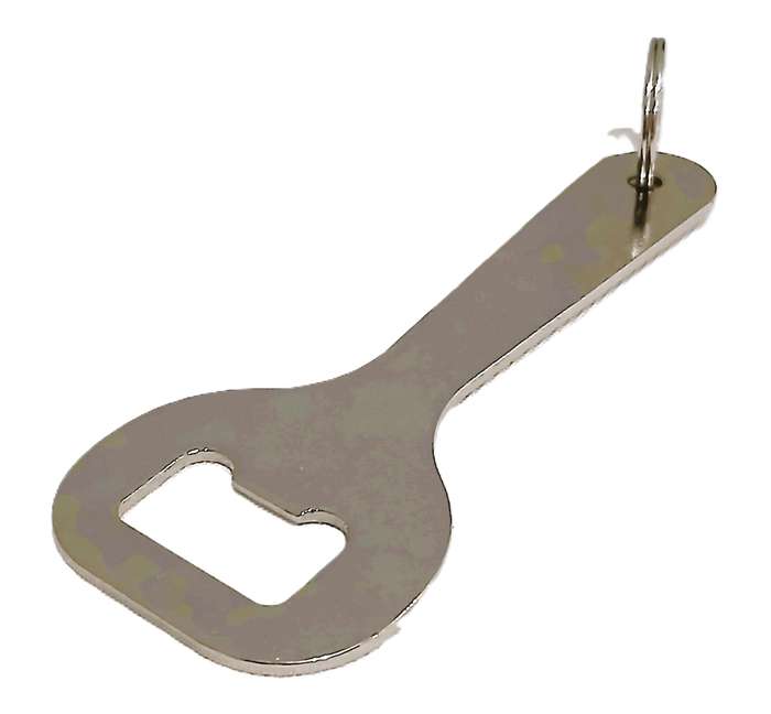 Vintage Chrome Coca-Cola Bottle Opener | Enjoy Branding Keyring