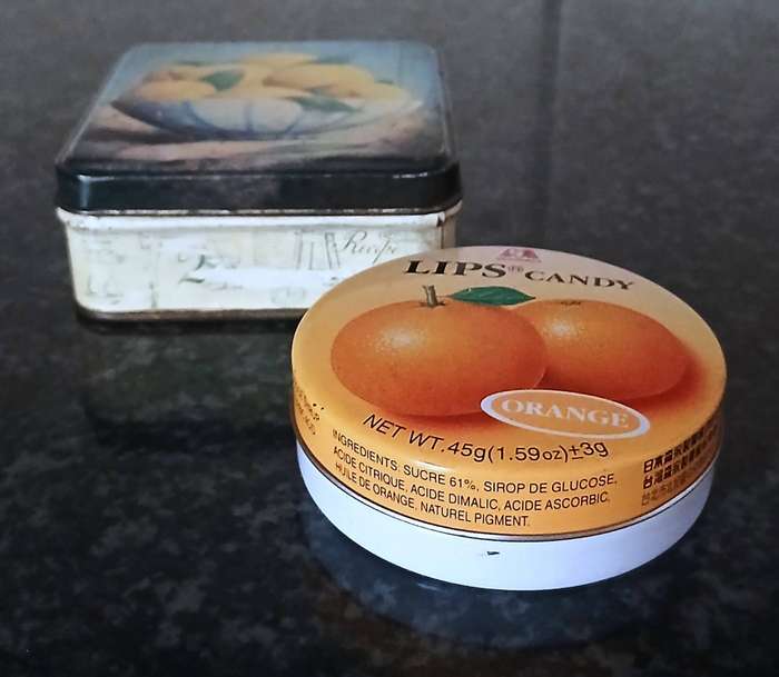 Vintage Citrus-Themed Candy Tins | Decorative Storage Collectibles