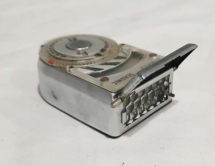 Vintage Hanimex Sekonic Light Meter | Original Leather Case | Classic 1960s Photography Tool