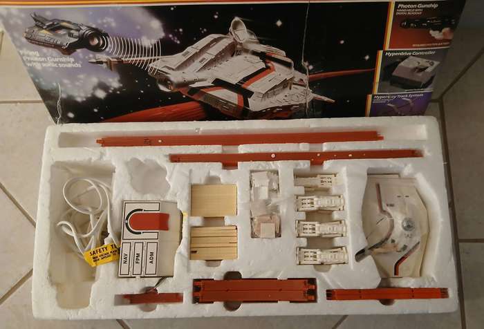 Vintage Hornby 3-D Space System Mission 1 | Incomplete Set for Spares, Restoration, or Display