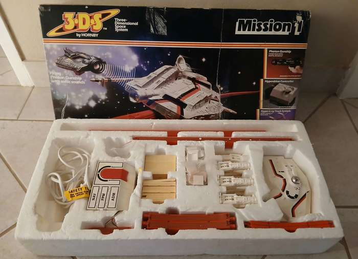 Vintage Hornby 3-D Space System Mission 1 | Incomplete Set for Spares, Restoration, or Display