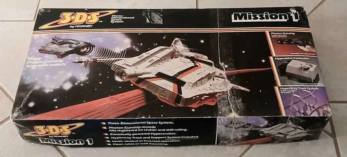 Vintage Hornby 3-D Space System Mission 1 | Incomplete Set for Spares, Restoration, or Display
