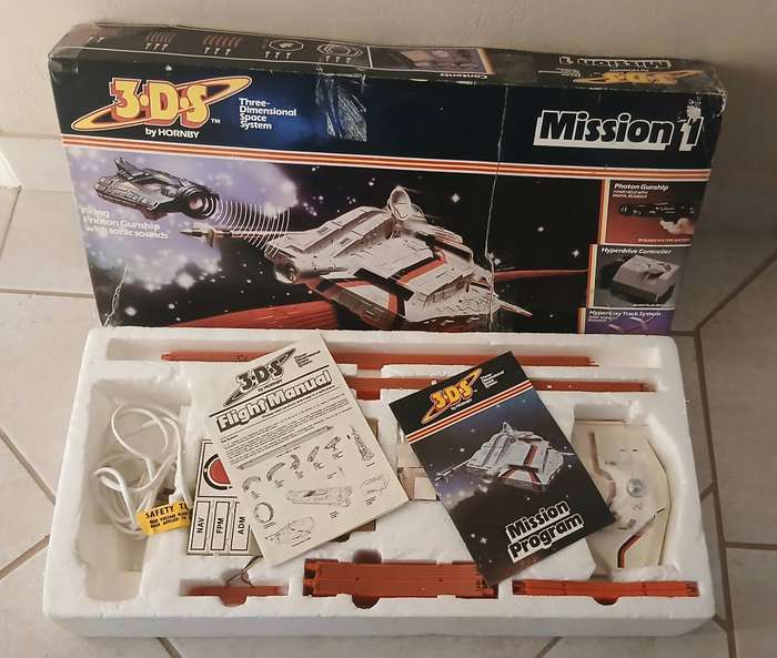 Vintage Hornby 3-D Space System Mission 1 | Incomplete Set for Spares, Restoration, or Display