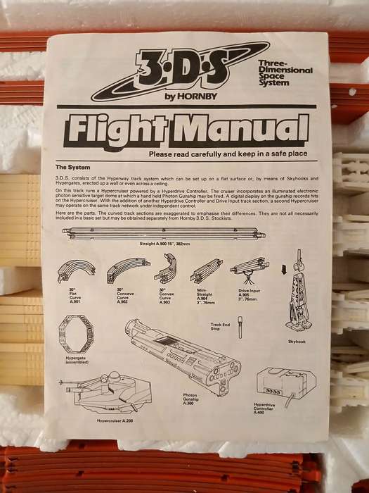 Vintage Hornby 3-D Space System Mission 1 | Incomplete Set for Spares, Restoration, or Display