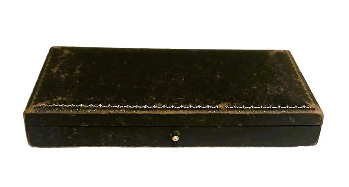Vintage Masonic Presentation Case | H. Slingsby Ltd Nuneaton | Freemason Regalia Medal Box c.1930