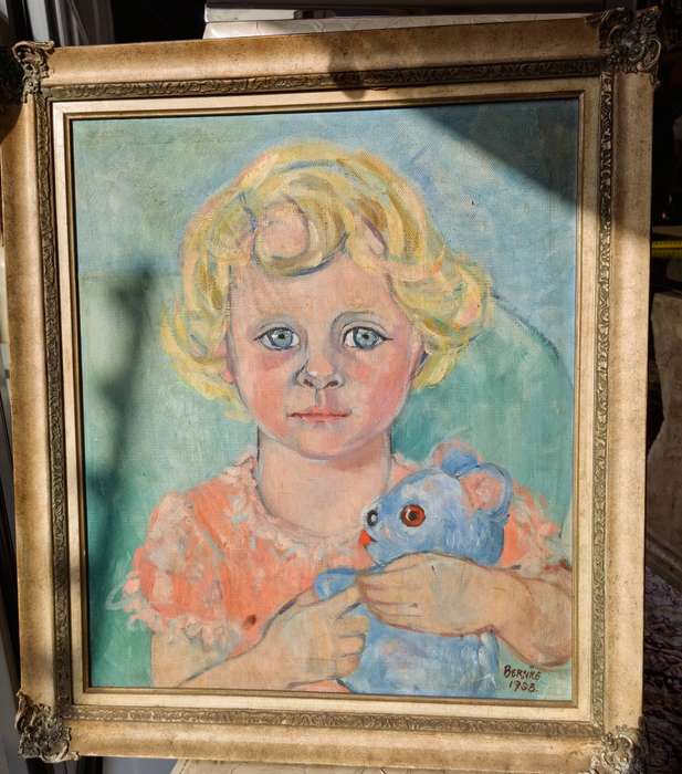Vintage oil painting