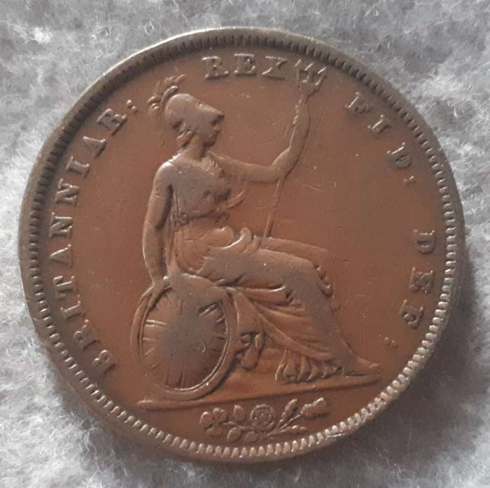 1831 GREAT BRITAIN ONE PENNY