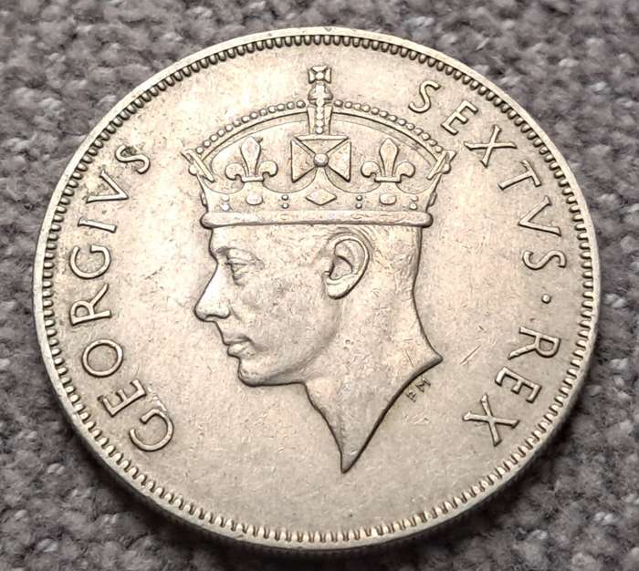1950 BRITISH EAST AFRICA 1 SHILLING