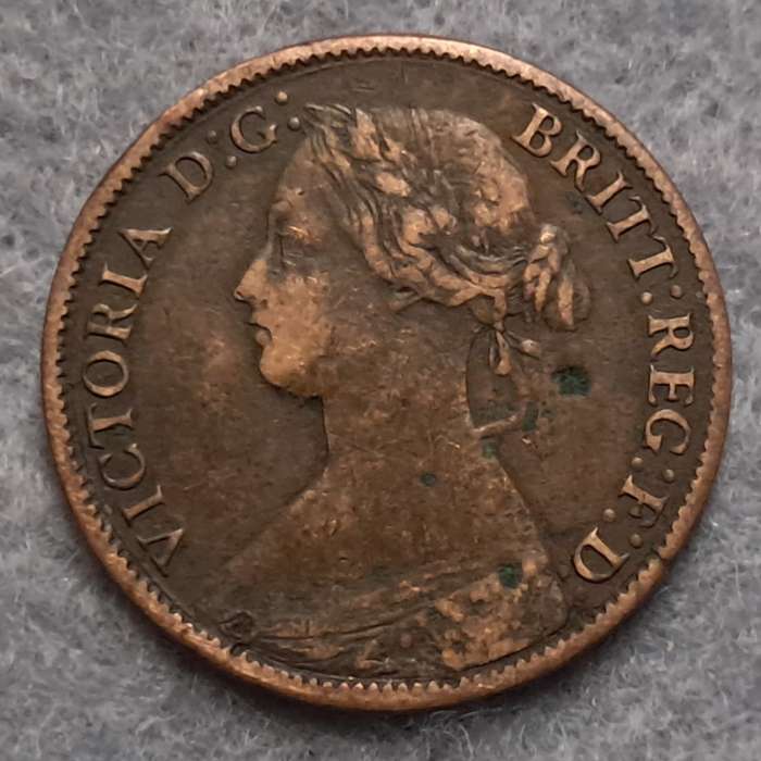 1865 GREAT BRITAIN FARTHING