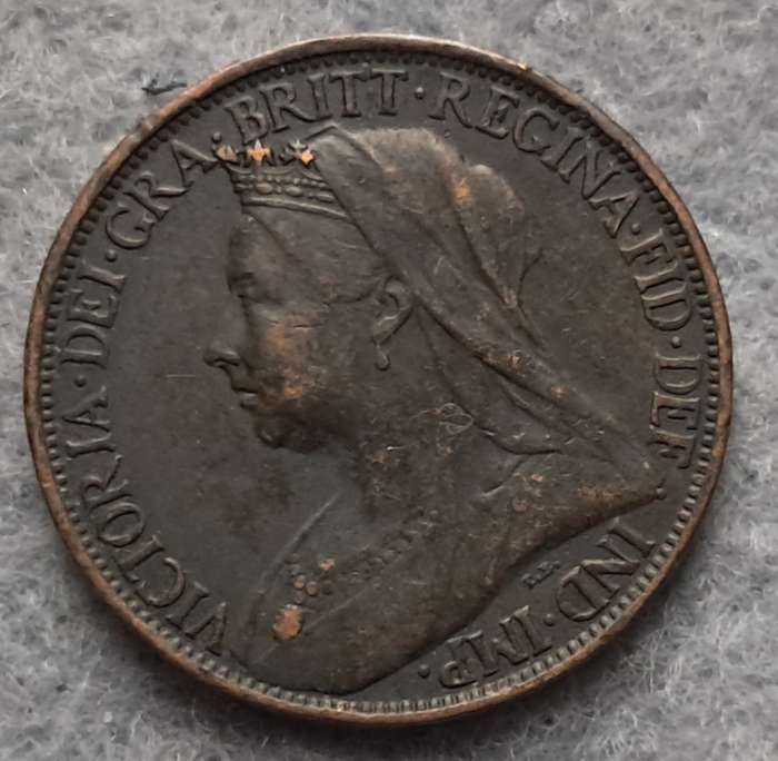 1901 GREAT BRITAIN FARTHING