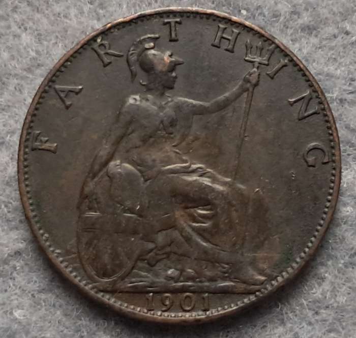 1901 GREAT BRITAIN FARTHING