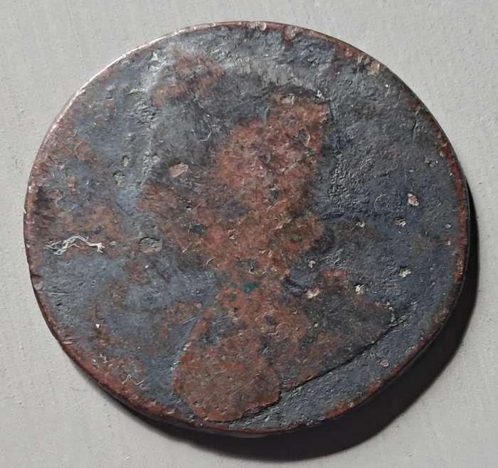 1731 GREAT BRITAIN HALF PENNY