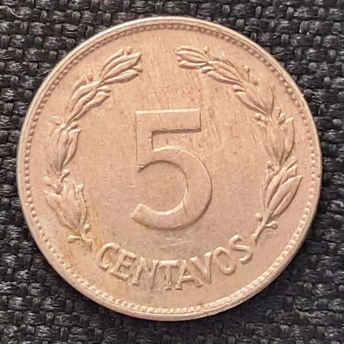 1946 EQUADOR 5 CENTAVOS