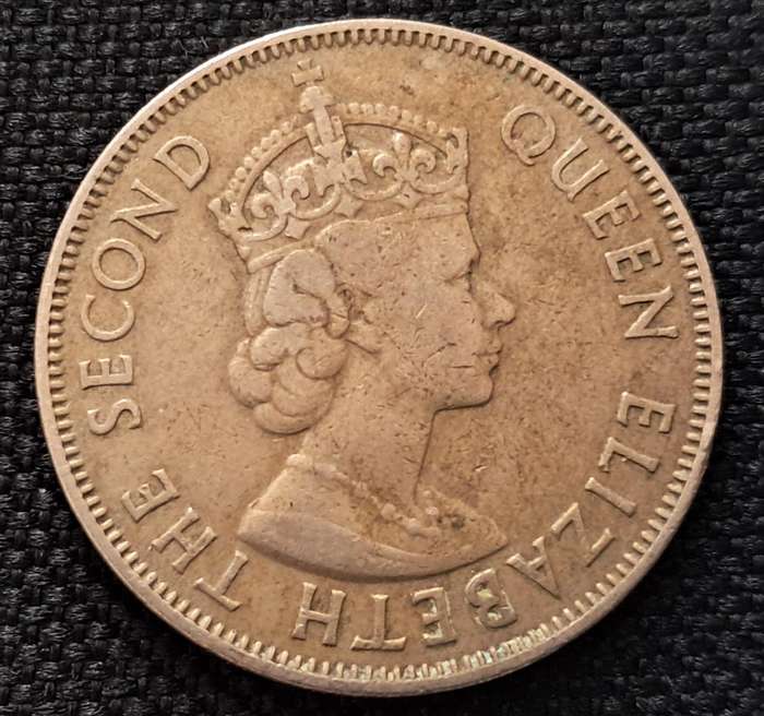 1955 CYPRUS 100 MILS