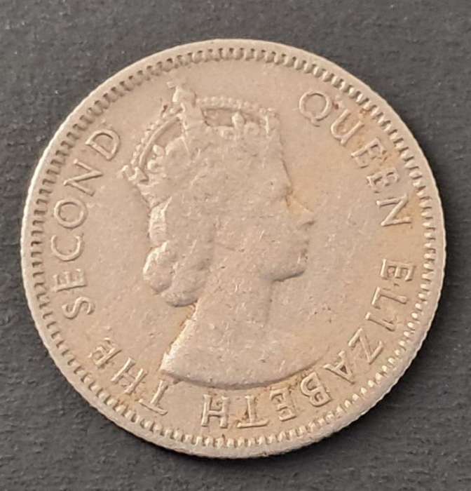 1953 MALAYA & BRITISH BORNEO 5 CENTS