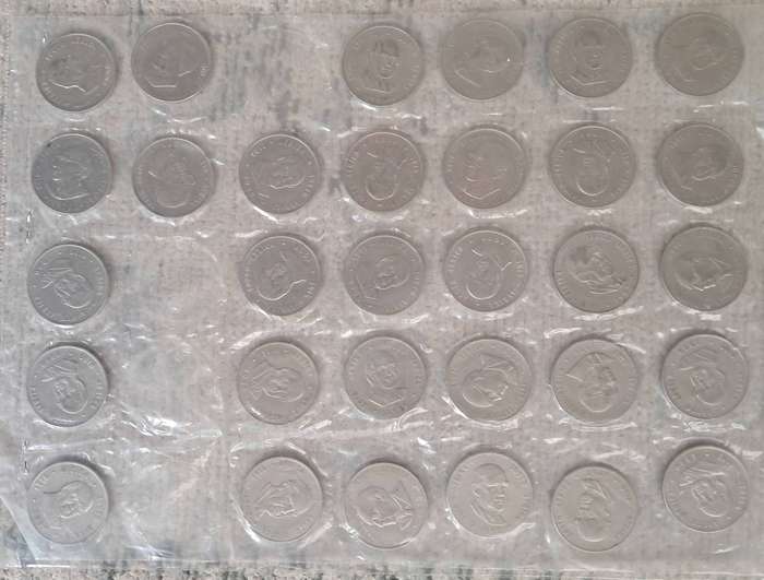 31 X RSA  NICKEL ONE RAND
