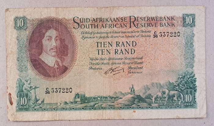 1 X SOUTH AFRICA R10 :