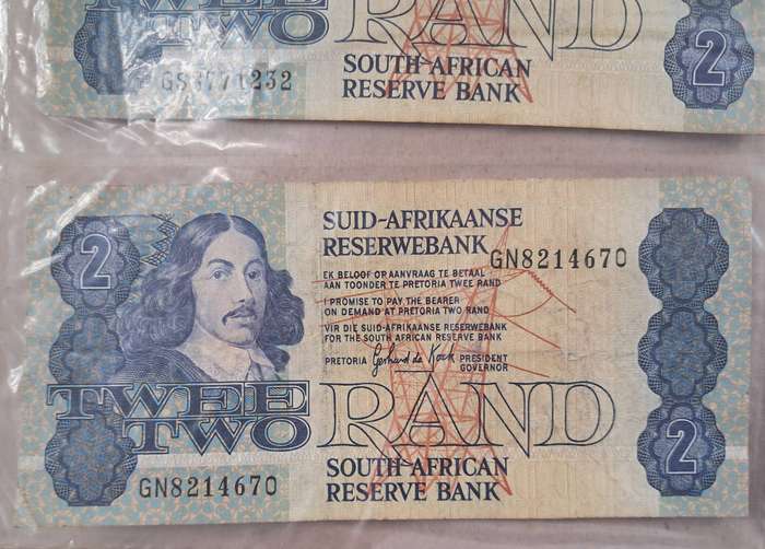 6 X RSA TWO RAND