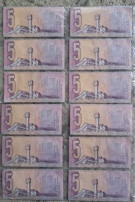 12 X RSA FIVE RAND : ABOVE AVERAGE CONDITION