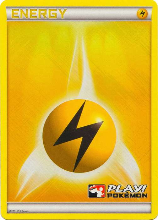 Pokemon Trading Card Game - Lightning Energy (2011 Play! Pokemon) - League & Championship Cards