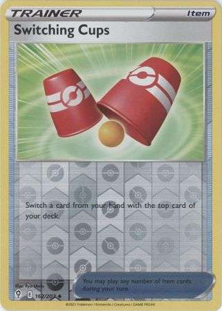 Pokemon Trading Card Game - Switching Cups - 162/203 - Uncommon Reverse Holo Sword & Shield: Evolvin