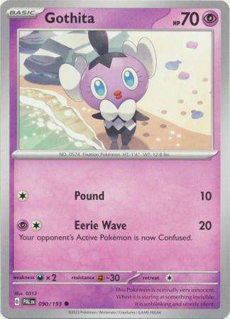 Pokemon Trading Card Game - Gothita - 090/193 - Common Scarlet & Violet: Paldea Evolved