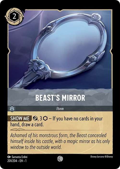 Disney Lorcana Trading Card Game - Beast's Mirror - The First Chapter (1)