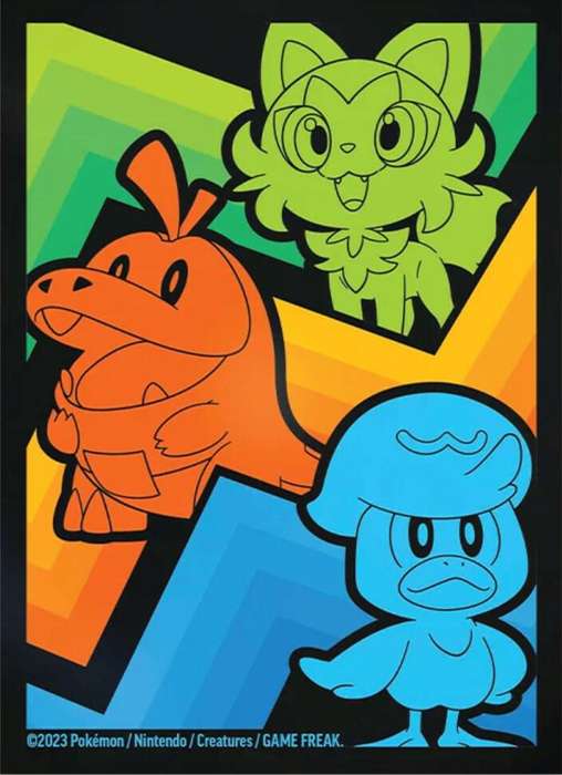 Pokemon Trading Card Game - Paldea Evolved Elite Trainer Box Card Sleeves  (65-Pack)