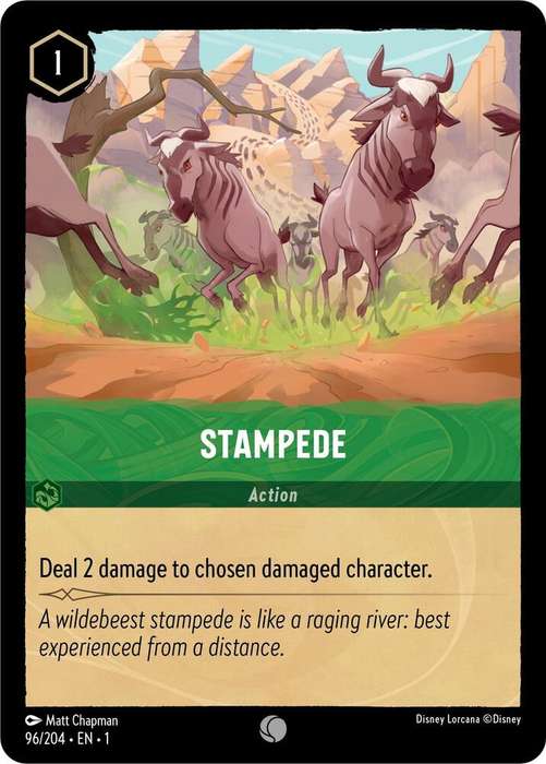 Disney Lorcana Trading Card Game - Stampede - The First Chapter (1)