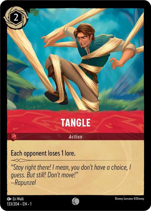 Disney Lorcana Trading Card Game - Tangle - The First Chapter