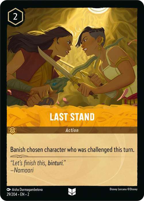 Disney Lorcana Trading Card Game - Last Stand - Rise of the Floodborn (2)