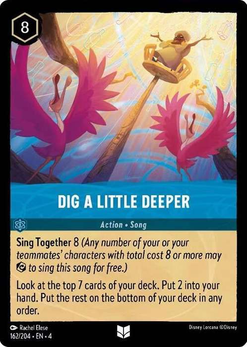 Disney Lorcana Trading Card Game - Dig a Little Deeper - Ursula's Return (4)