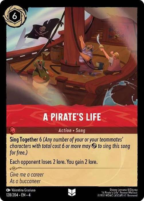 Disney Lorcana Trading Card Game - A Pirate's Life - Ursula's Return (4)