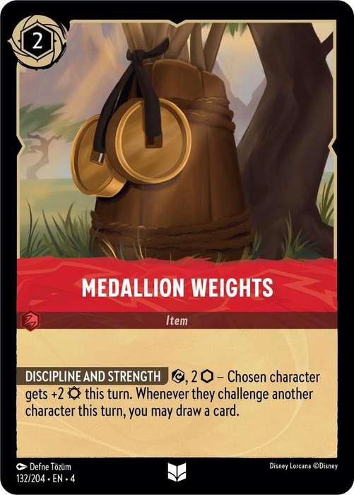 Disney Lorcana Trading Card Game - Medallion Weights - Ursula's Return (4)