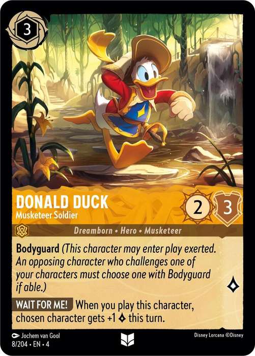 Disney Lorcana Trading Card Game - Donald Duck - Musketeer Soldier - Ursula's Return (4)