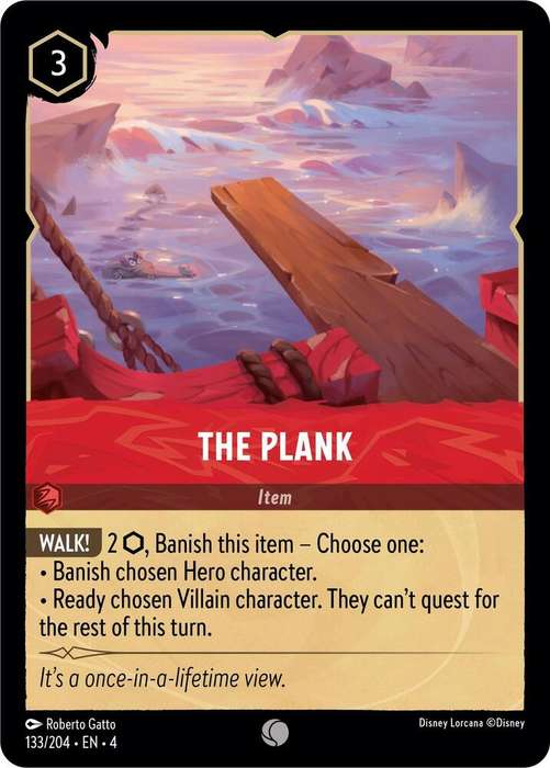 Disney Lorcana Trading Card Game - The Plank - Ursula's Return (4)